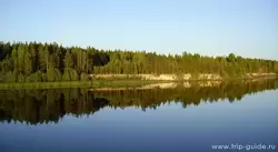 Отражение, Волго-Балтийский канал